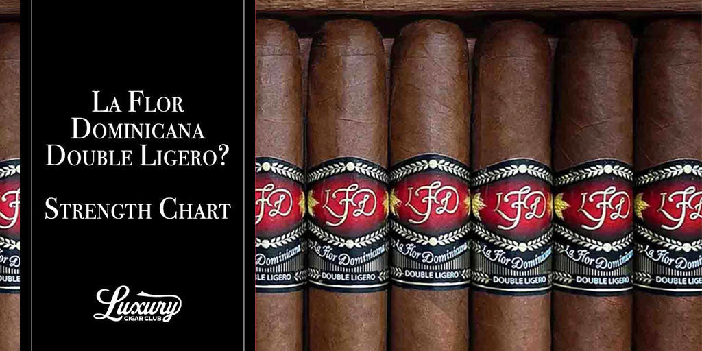 La Flor Dominicana Double Ligero? Strength Chart