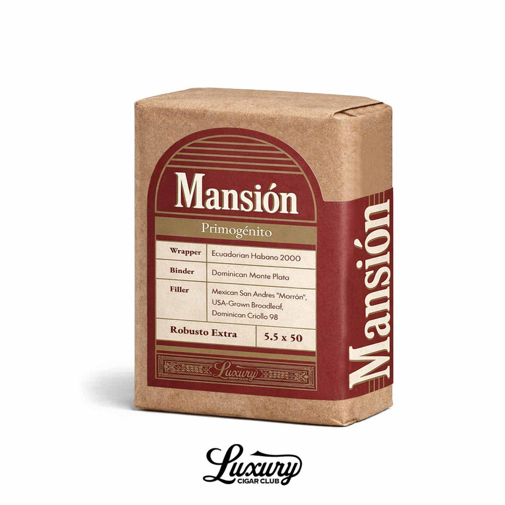 Luxury Cigar Club Mansión Primogenito — An Exclusive Kelner-Blended Robusto Now Available for Pre-Order Late August