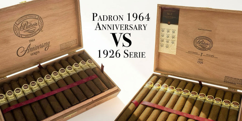 Padron 1964 Anniversary vs 1926 Serie