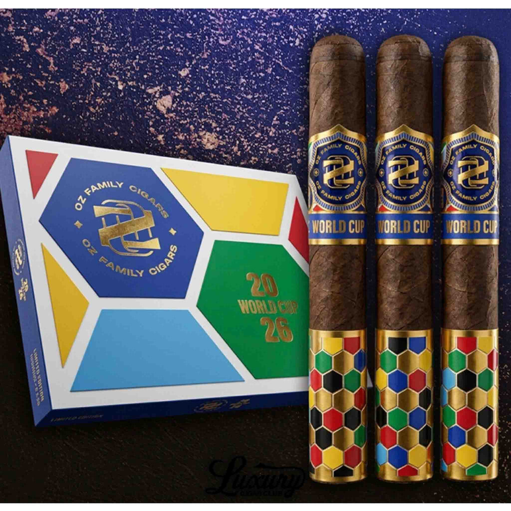 Ozgener Family Cigars World Cup 2026 — Six Nations in One Blend. Only 2,026 Boxes Made.