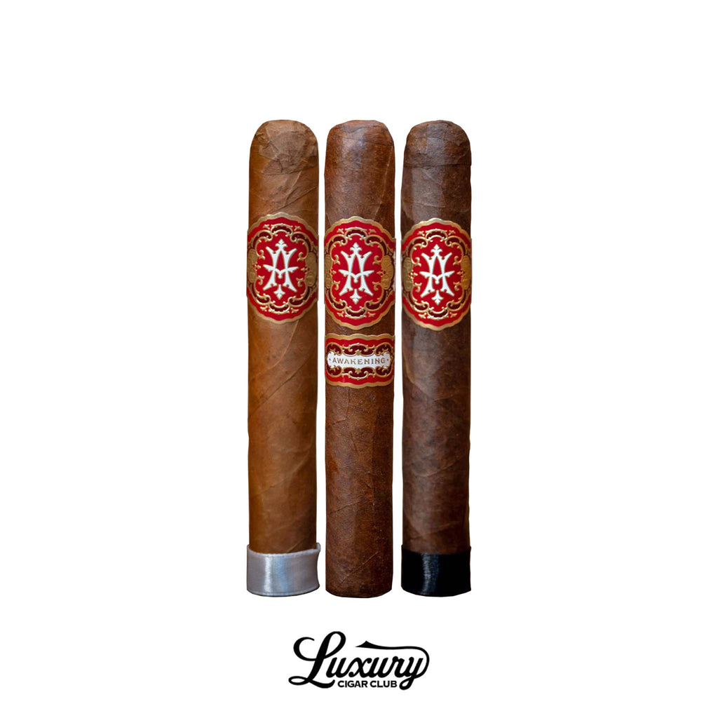 Avowed Awakening Rhapsody Sampler — One Blend, Three Era-Spanning Wrappers. Only 1,000 Samplers Made.