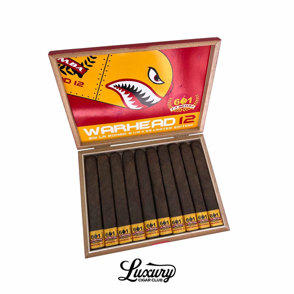Espinosa 601 La Bomba Warhead 12 — The Bomb Drops Again. Roughly 5,000 Boxes Made.