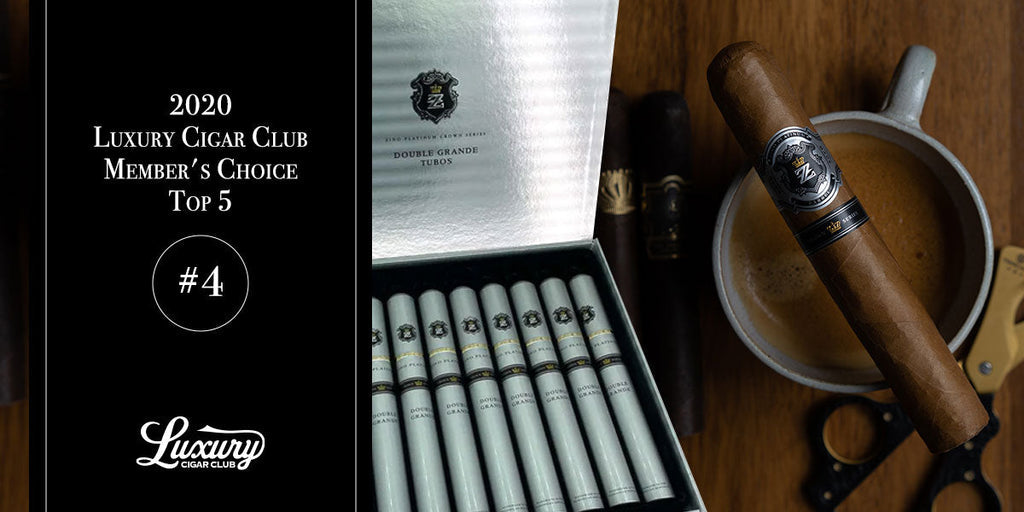 2020 Luxury Cigar Club Member's Choice Top 5 - #4 Zino Platinum Crown Series Barrel Tubo