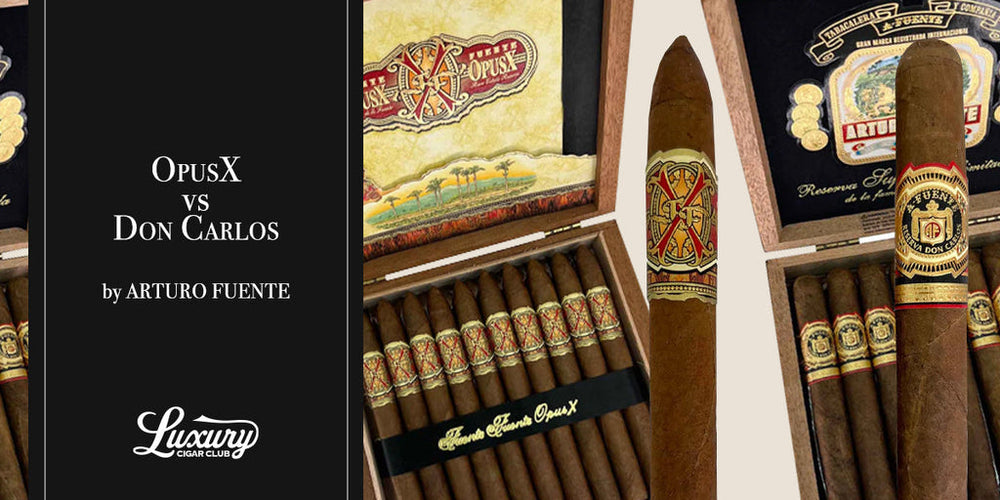 OpusX vs Don Carlos by Arturo Fuente