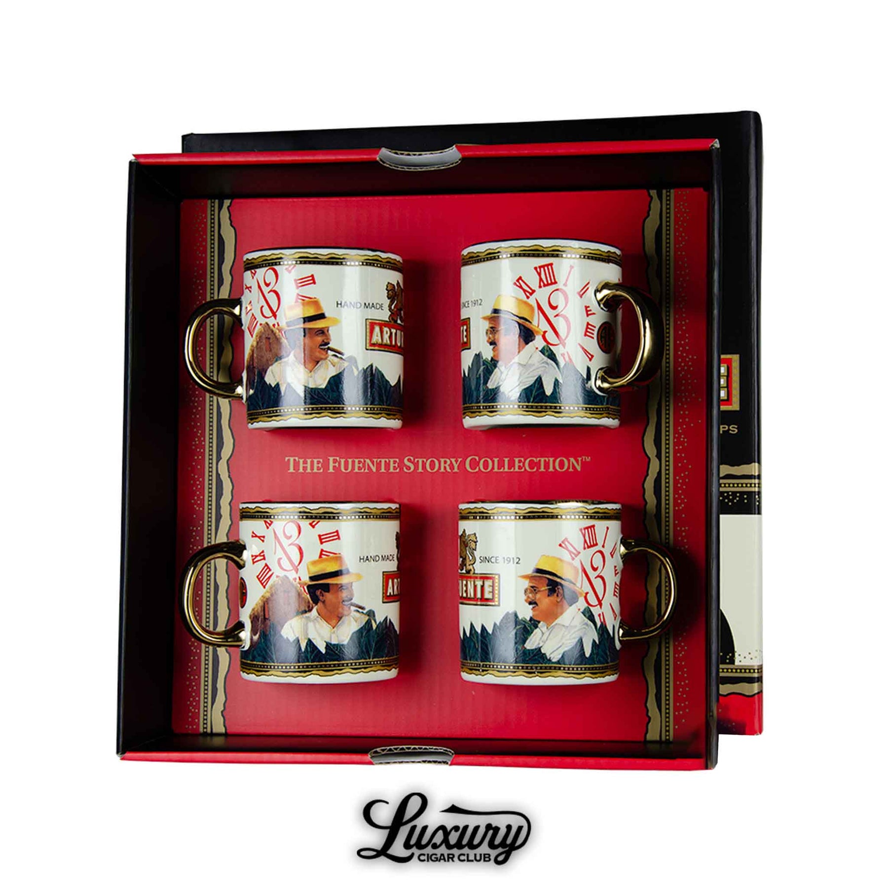 Arturo Fuente Hands of Time Espresso Cups Limited Edition