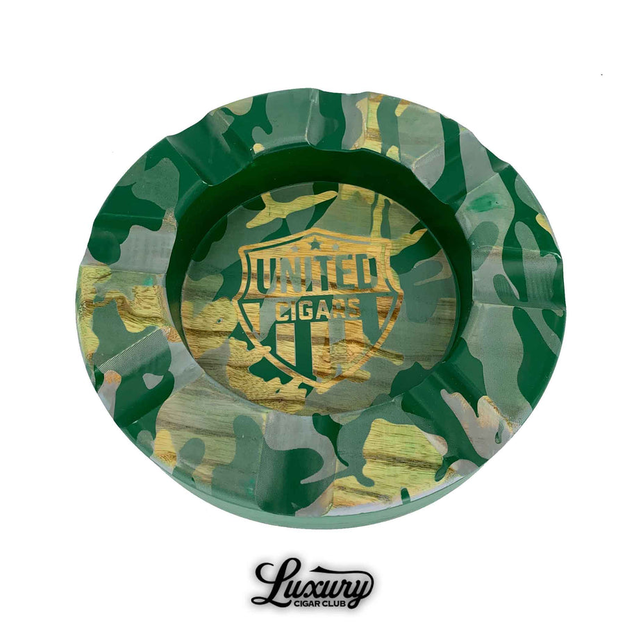 Cigarzona Spartacus United Camo Ashtray