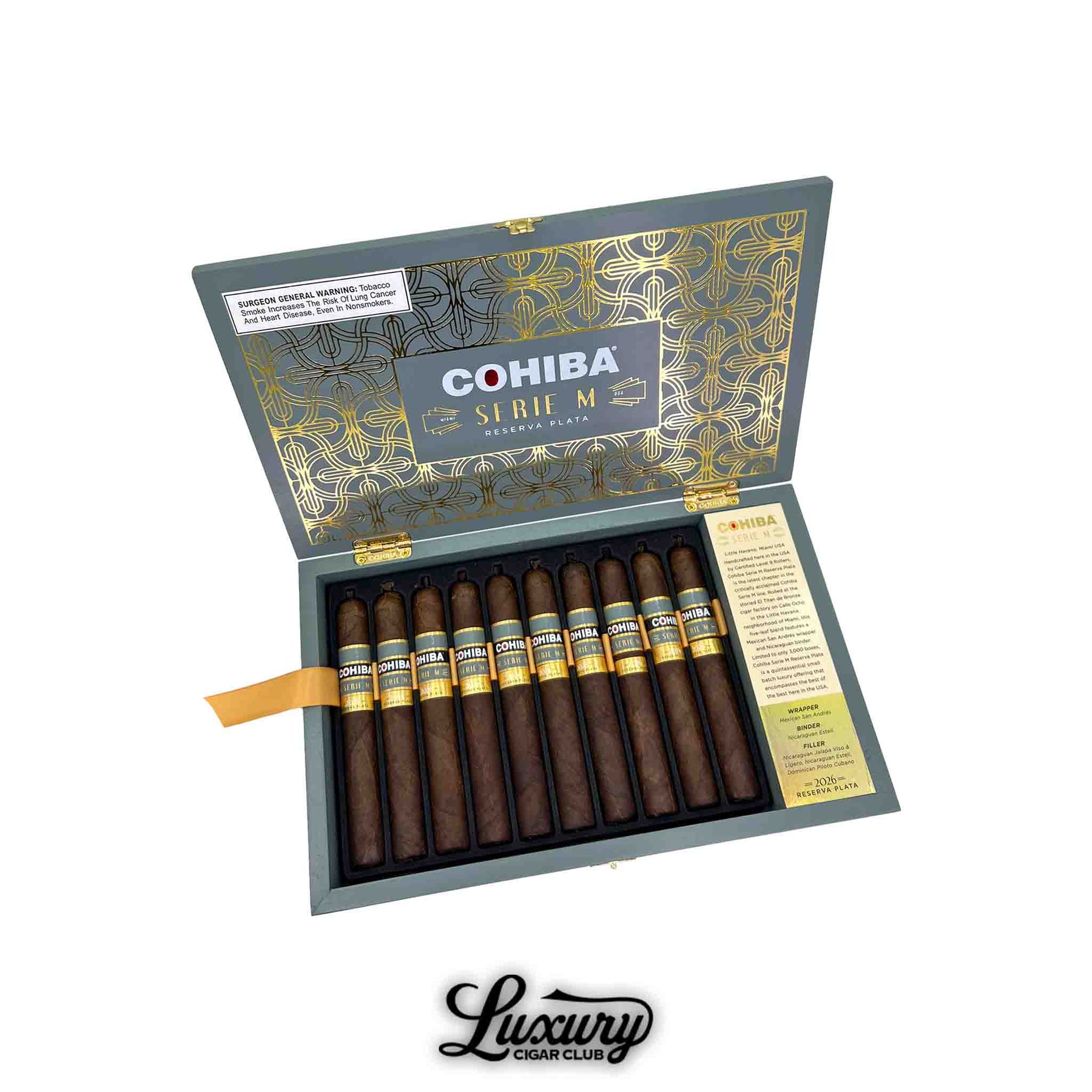 Cohiba Serie M Reserva Plata