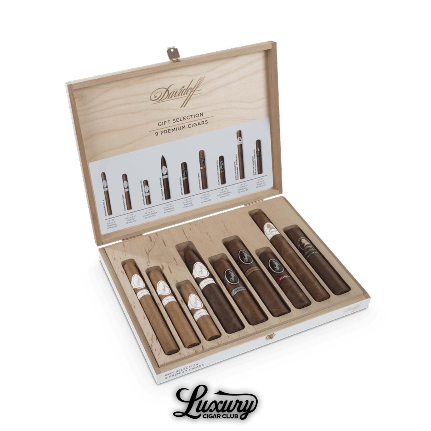 Davidoff 9 Cigar Premium Gift Selection