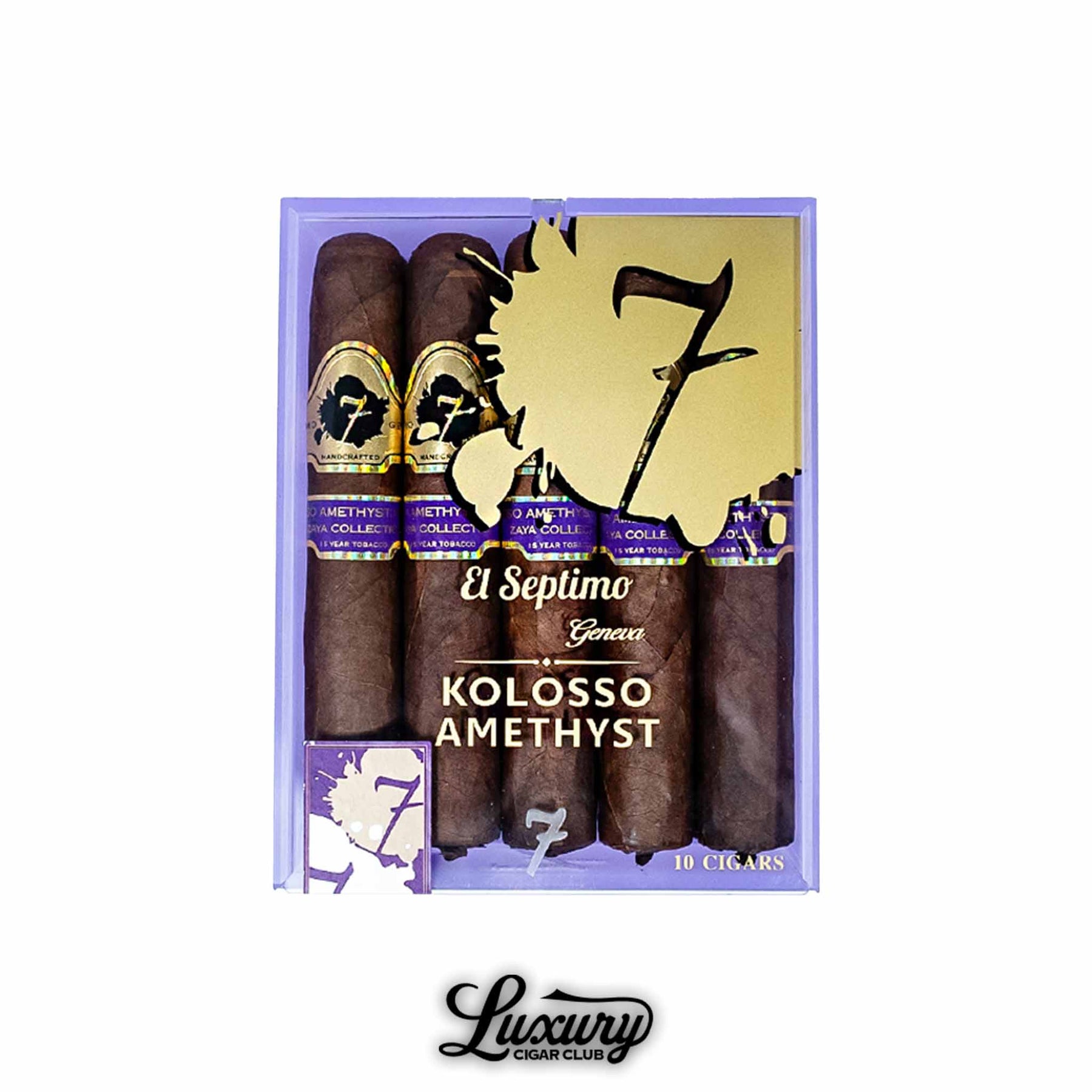 El Septimo Diamond Kolosso Amethyst