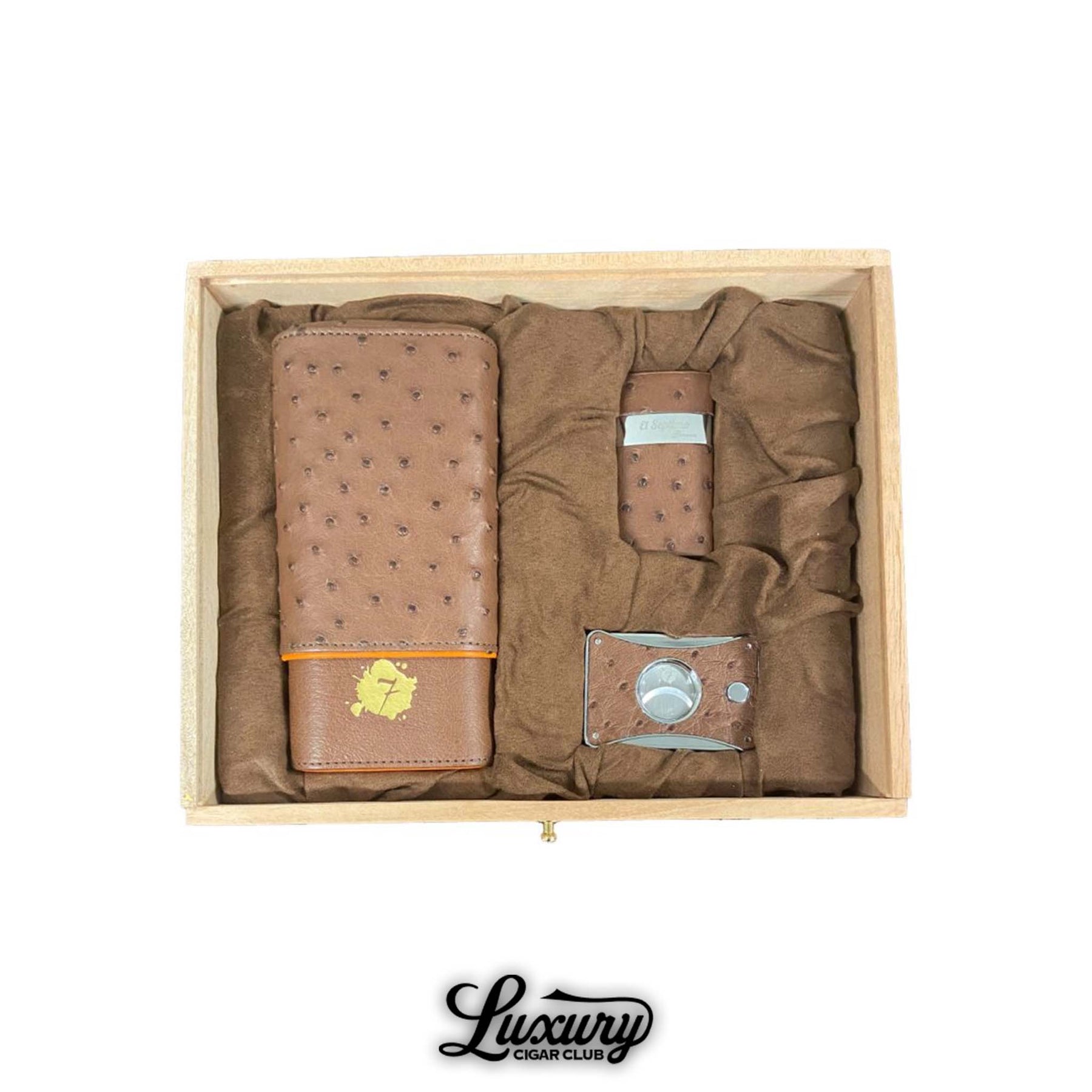 El Septimo Ostrich Gift Box