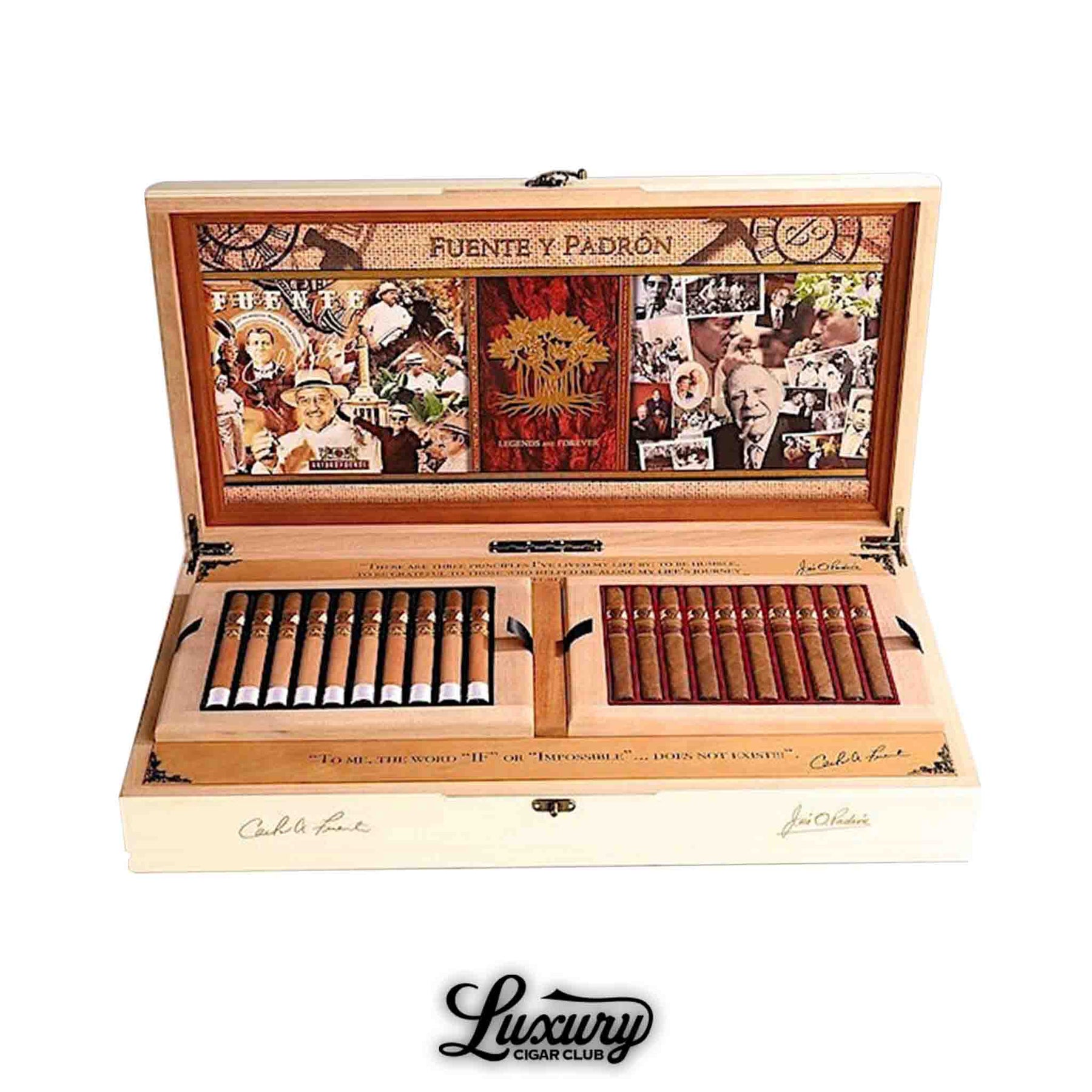Fuente y Padron Legends Limited Edition