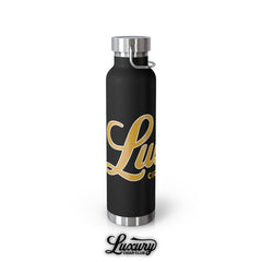 Luxury Cigar Club Copper Vacuum 22oz Insulated Bottle
