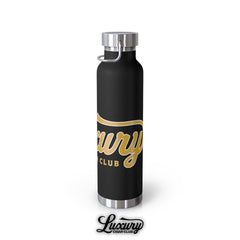 Luxury Cigar Club Copper Vacuum 22oz Insulated Bottle