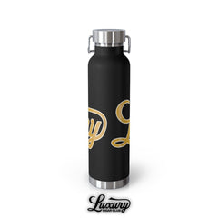 Luxury Cigar Club Copper Vacuum 22oz Insulated Bottle