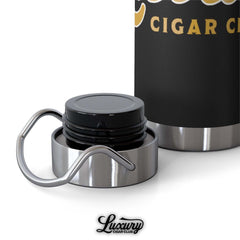 Luxury Cigar Club Copper Vacuum 22oz Insulated Bottle