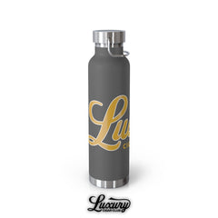 Luxury Cigar Club Copper Vacuum 22oz Insulated Bottle