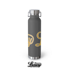 Luxury Cigar Club Copper Vacuum 22oz Insulated Bottle