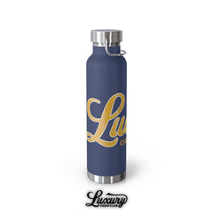 Luxury Cigar Club Copper Vacuum 22oz Insulated Bottle