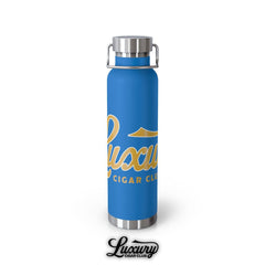 Luxury Cigar Club Copper Vacuum 22oz Insulated Bottle
