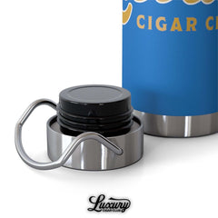 Luxury Cigar Club Copper Vacuum 22oz Insulated Bottle