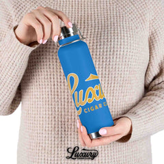 Luxury Cigar Club Copper Vacuum 22oz Insulated Bottle