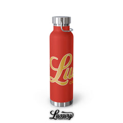 Luxury Cigar Club Copper Vacuum 22oz Insulated Bottle