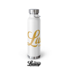 Luxury Cigar Club Copper Vacuum 22oz Insulated Bottle