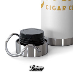 Luxury Cigar Club Copper Vacuum 22oz Insulated Bottle
