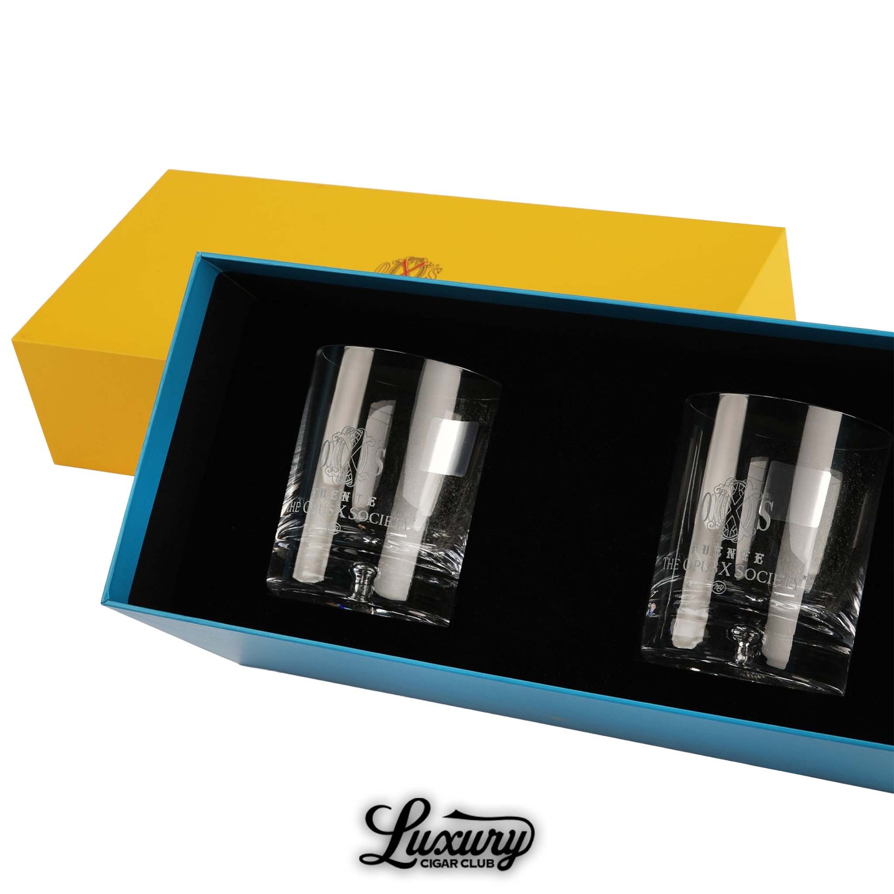 Manny Iriarte OpusX Society Whiskey Glass (Set of 2)