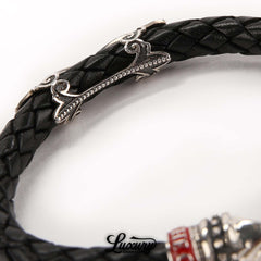 Manny Iriarte OpusX Society Leather Bracelet