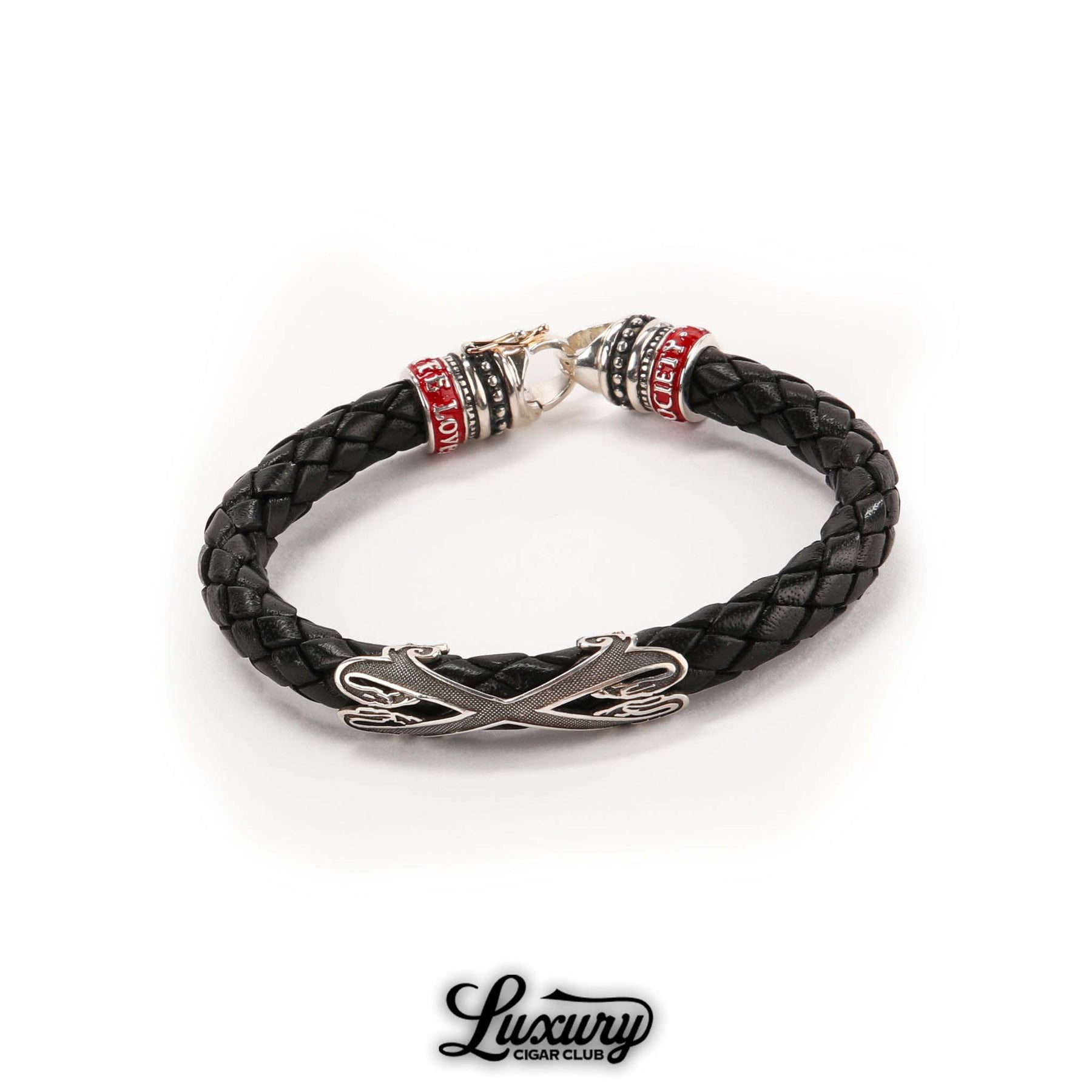 Manny Iriarte OpusX Society Leather Bracelet