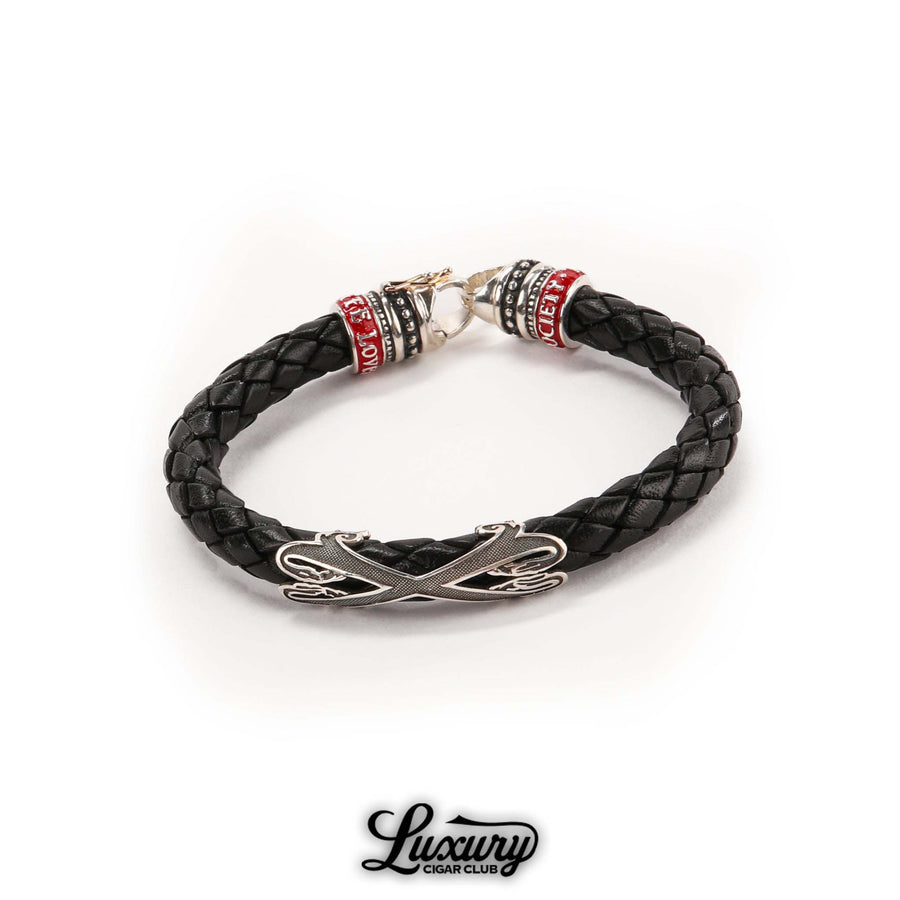 Manny Iriarte OpusX Society Leather Bracelet