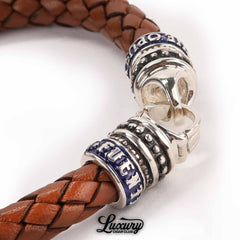 Manny Iriarte OpusX Society Leather Bracelet
