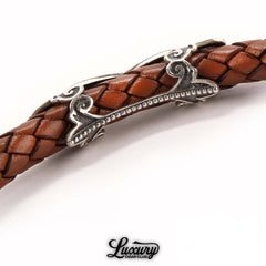 Manny Iriarte OpusX Society Leather Bracelet
