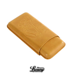 Manny Iriarte OpusX Society Spanish Nobuk Leather 3 Cigar Case