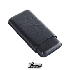 Manny Iriarte OpusX Society Spanish Nobuk Leather 3 Cigar Case