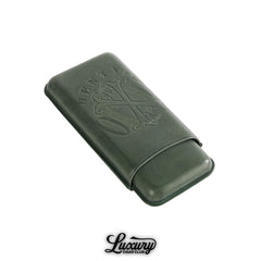 Manny Iriarte OpusX Society Spanish Nobuk Leather 3 Cigar Case