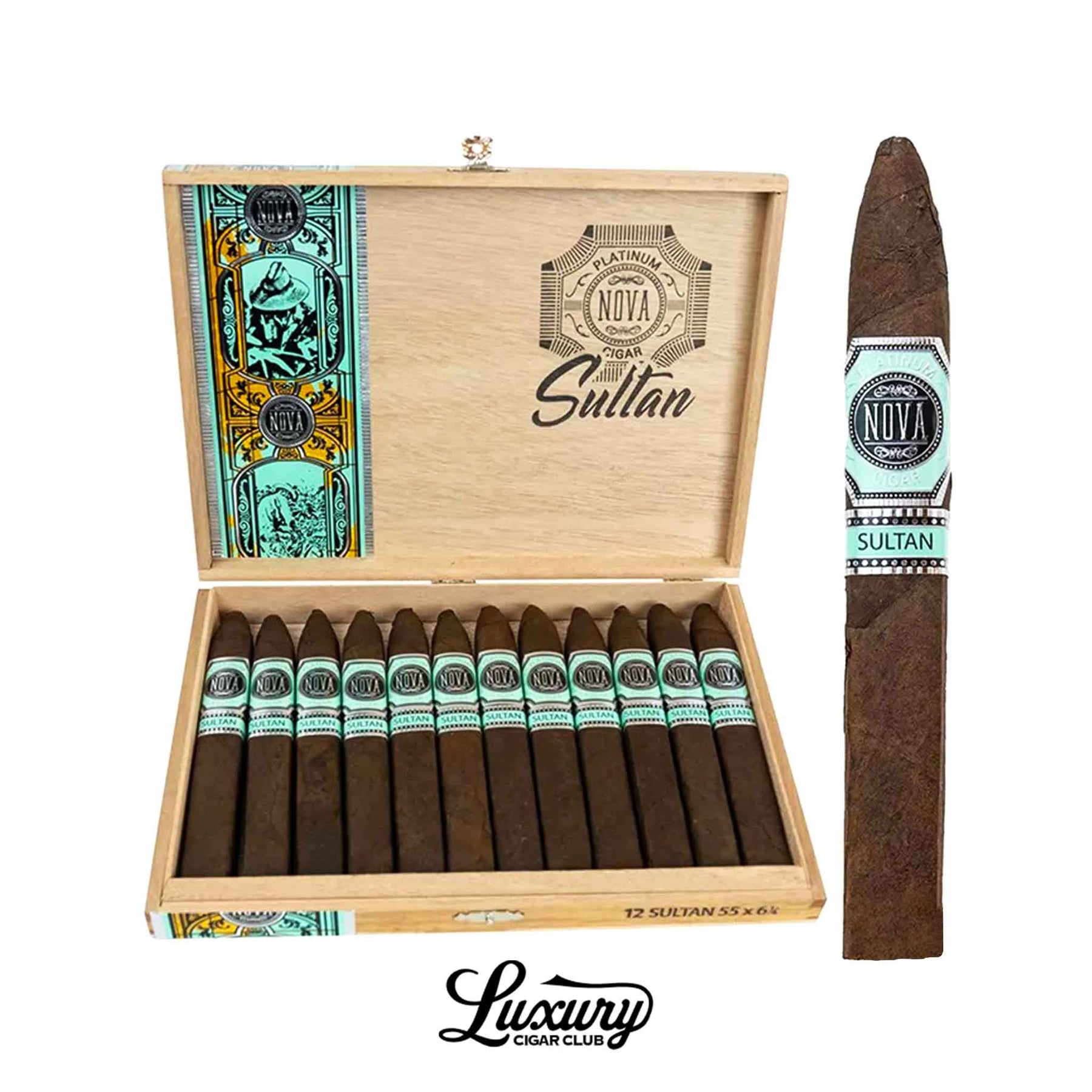Platinum Nova Sultan Box Pressed Torpedo