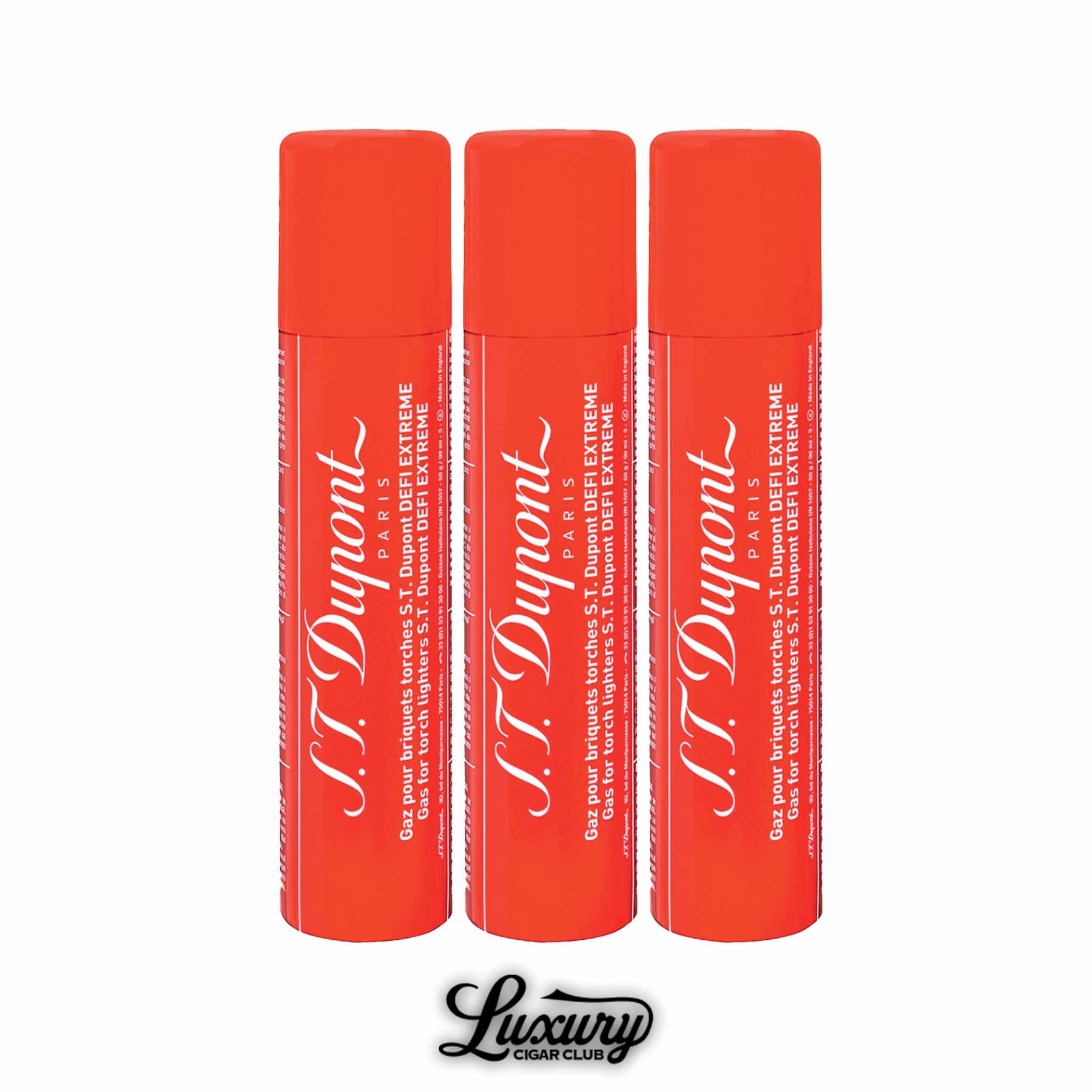 S.T. Dupont Défi Extrême Gas Refill - 3 Pack