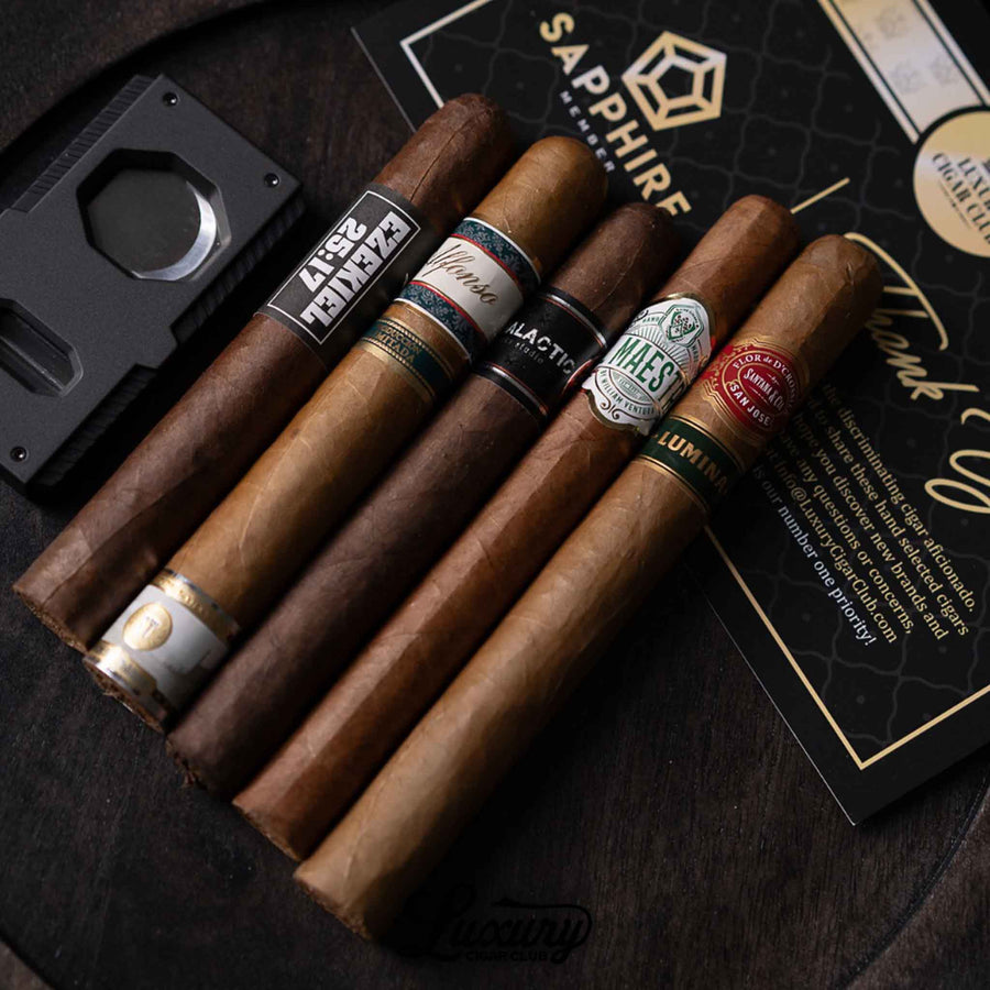 Sapphire Subscription Luxury Cigars Monthly
