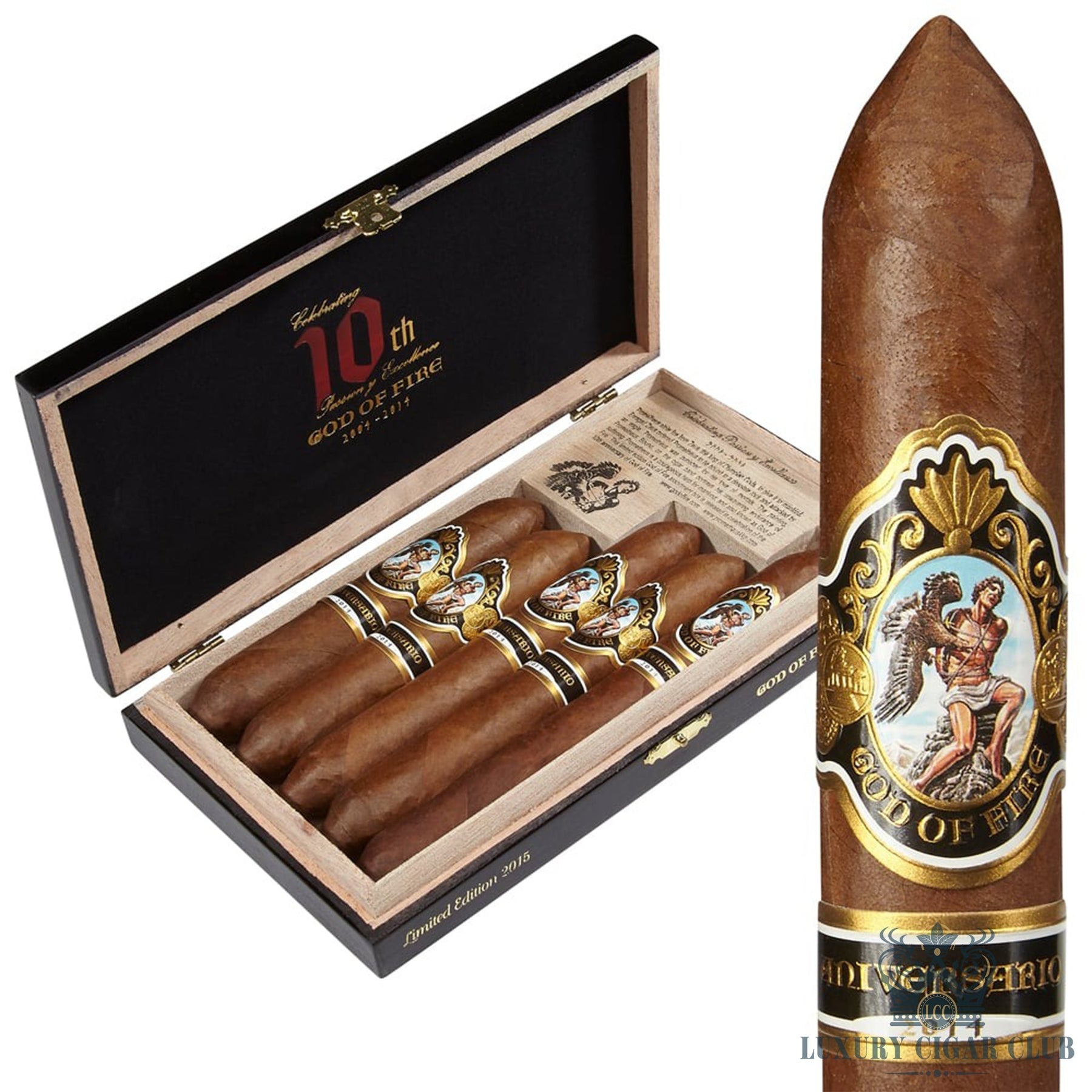 God of Fire Aniversario Limited Edition 5 Cigar Sampler